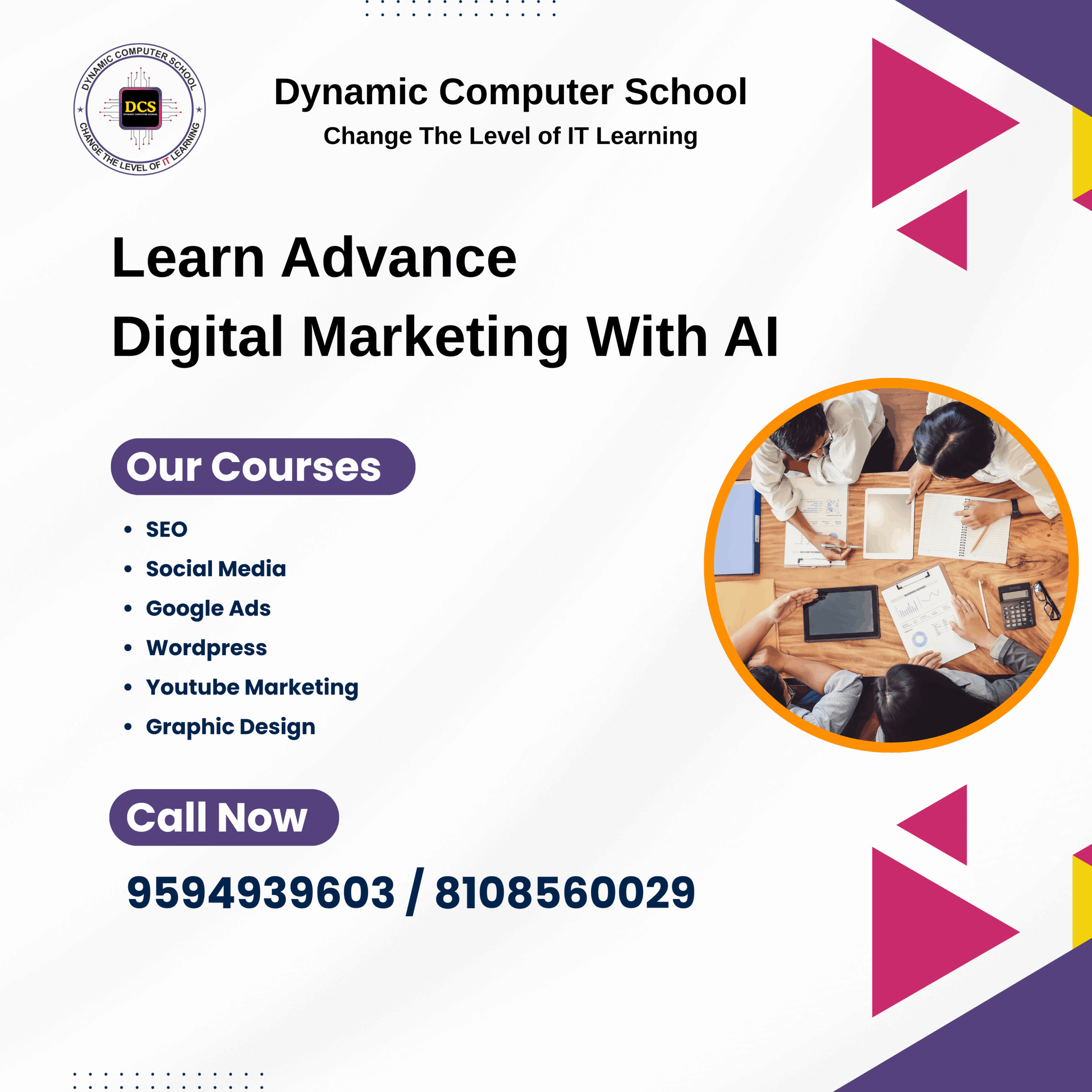 Best digital marketing courses and services near me