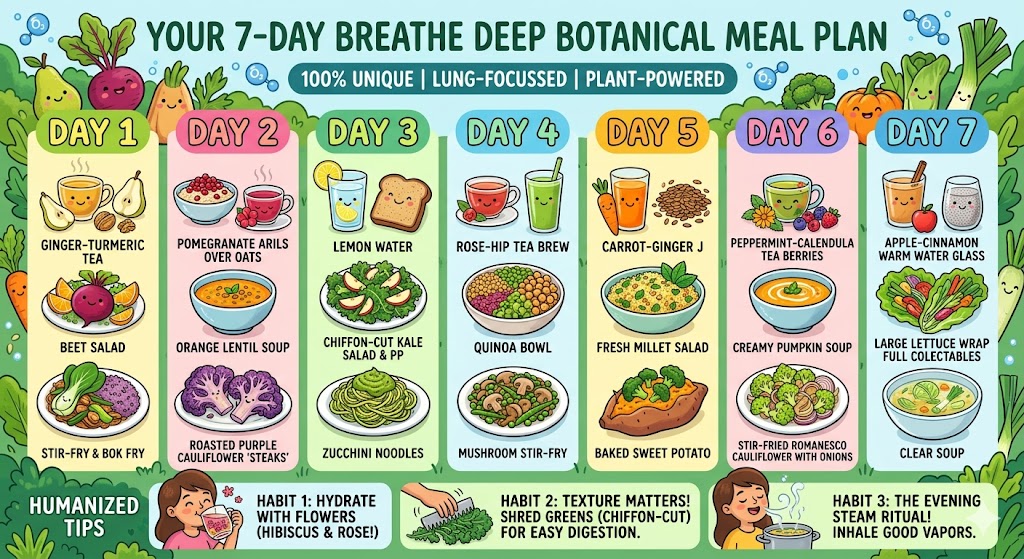 The Botanical Breath: A 7-Day Respiratory Revival Plan